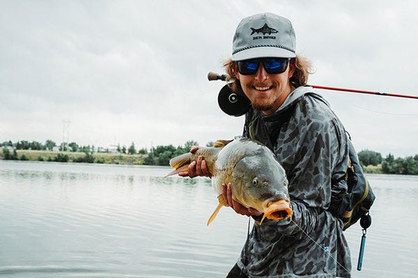 Lunch Hour Carp in Great Falls, Montana