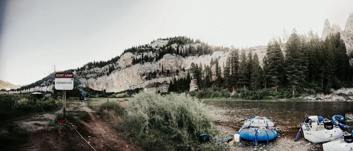 Crows Foot Campground - Smith River, Montana